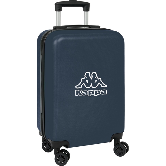 Safta - Maleta de Cabina Kappa Dark Navy Medidas Maleta 55x34,5cm - Maleta de Cabina Kappa Dark Navy Ligera, Resistente para Equipaje de Mano