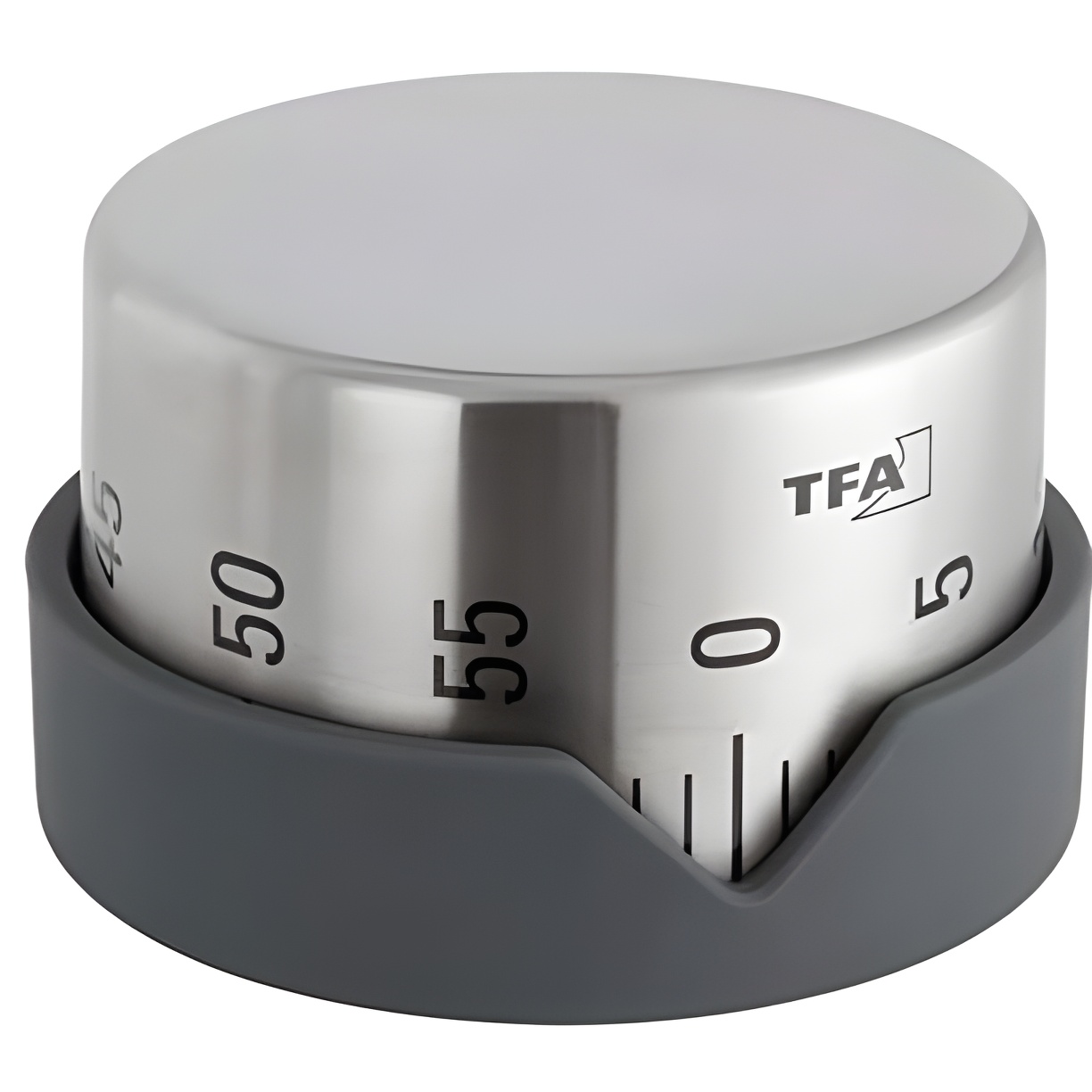 Tfa-dostmann Temporizador de Cocina Mecánico 60 Minutos Gris Acero Inoxidable