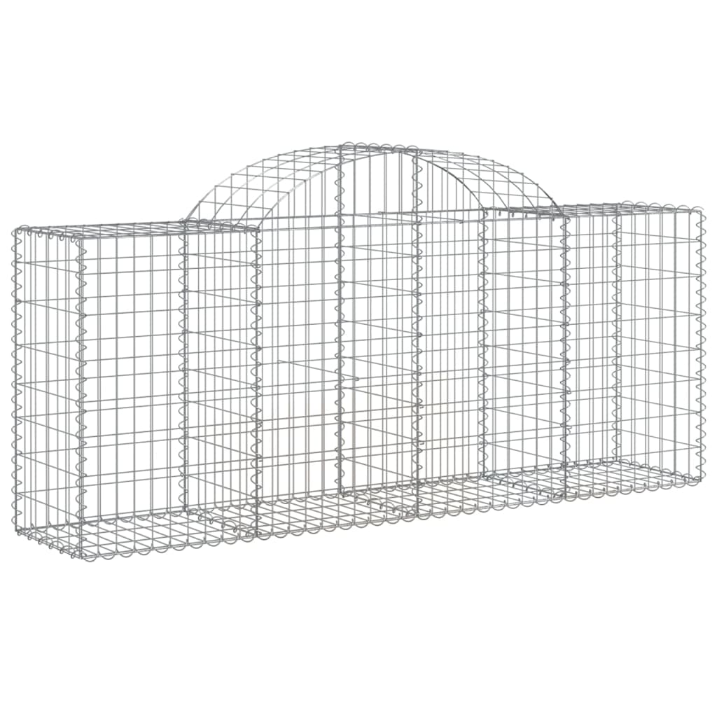 Vidaxl Cestas de Gaviones de Hierro Galvanizado - Set de 9 Unidades