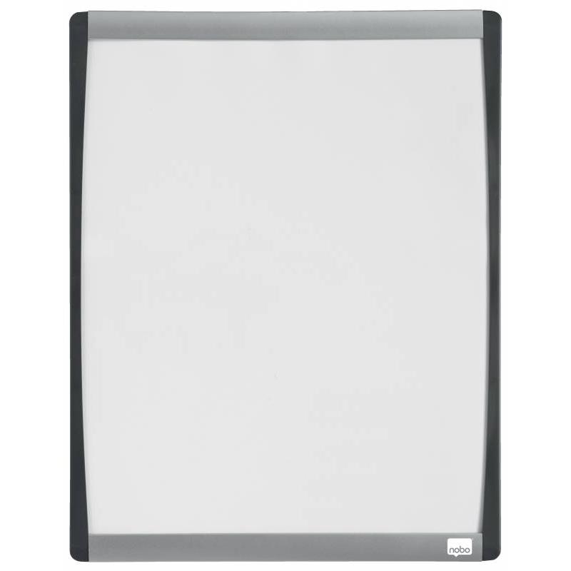 Rexel Nobo Pizarra Blanca Magnética Individual, 355 x 280 m, Blanco, 1903779, Transparente