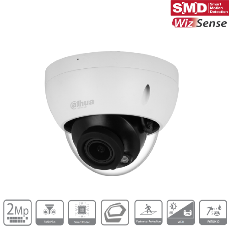 (dh-ipc-hdbw2241rp-zs-27135) Dahua Cámara Ip Minidomoserie 2 2mp Varifocal 2.7-13.5mm
