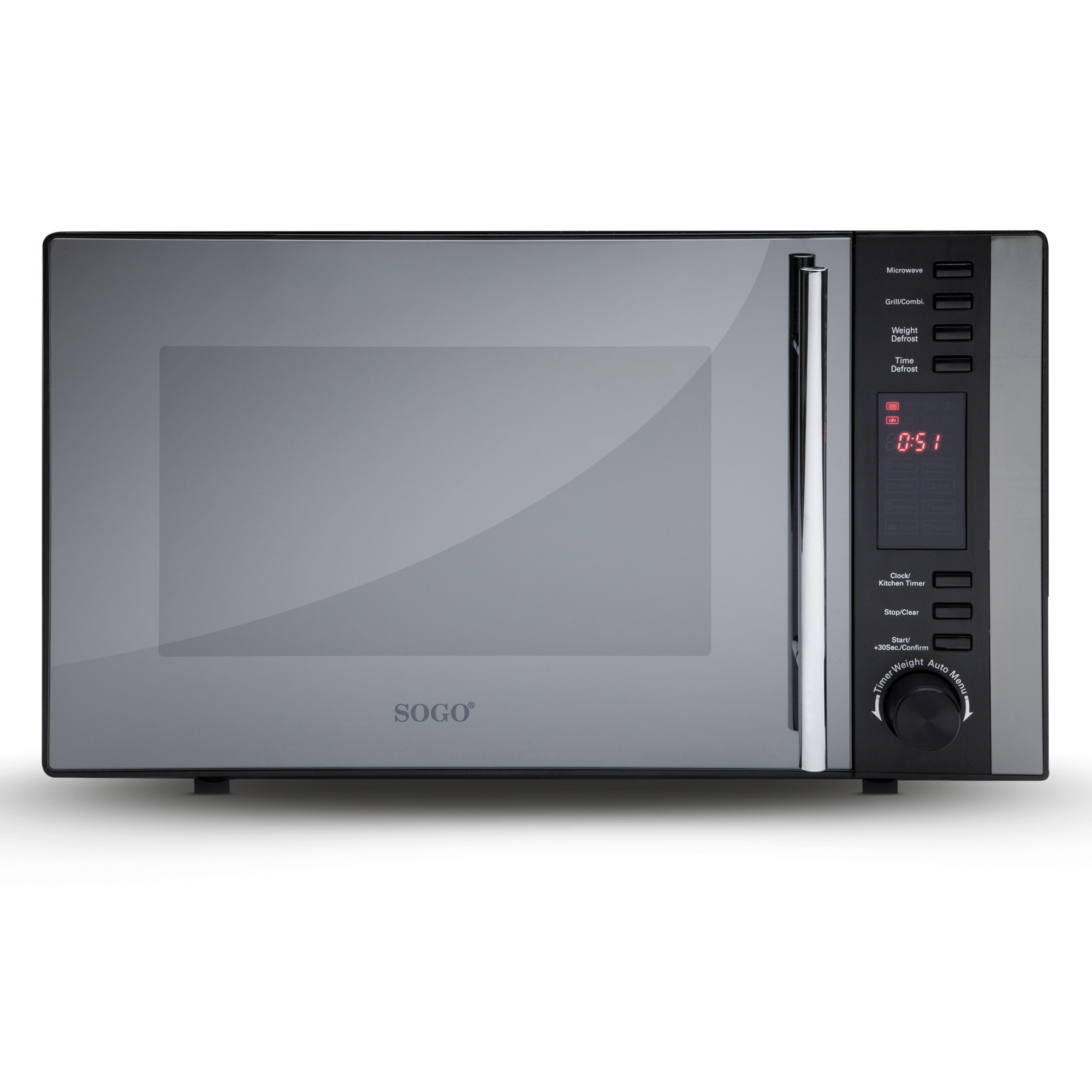 Microondas Sogo Grill - Digital - 25L - 1000W