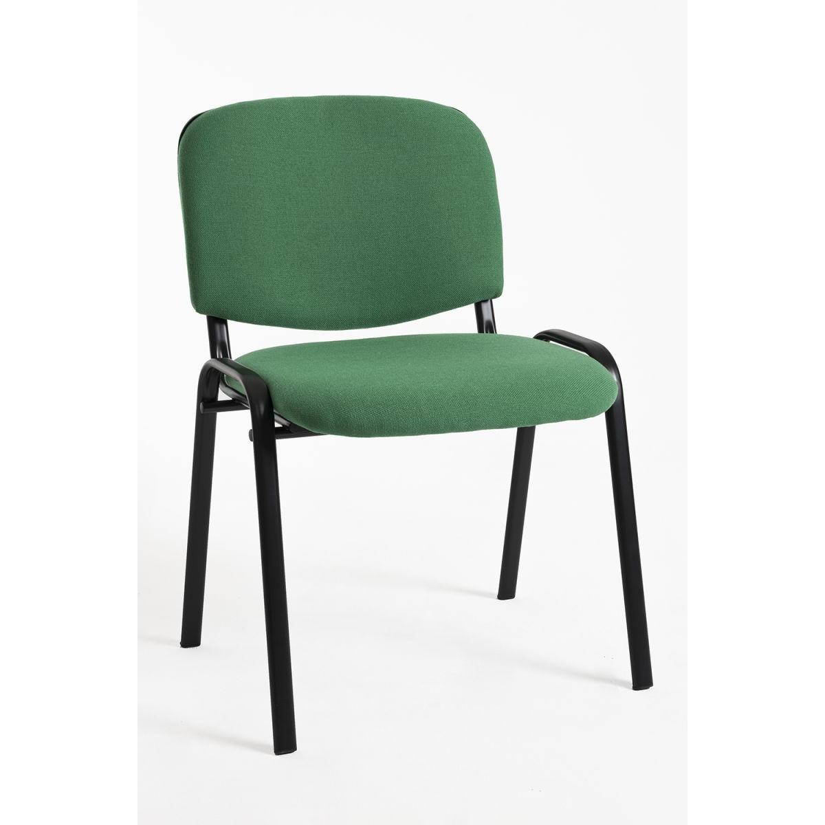 Regalos Miguel - Pack 4 Sillas de Oficina sin ruedas ni brazos Ofis - Máxima Ergonomía - Ideal para Escritorio y Gaming