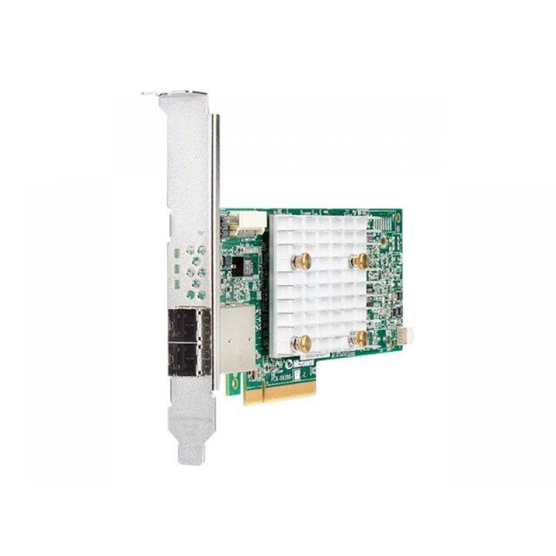 HPE Smart Array E208e-p SR Gen10 804398-B21 (controlador enchufable PCIe SAS 12G, 8 carriles externos, sin caché)
