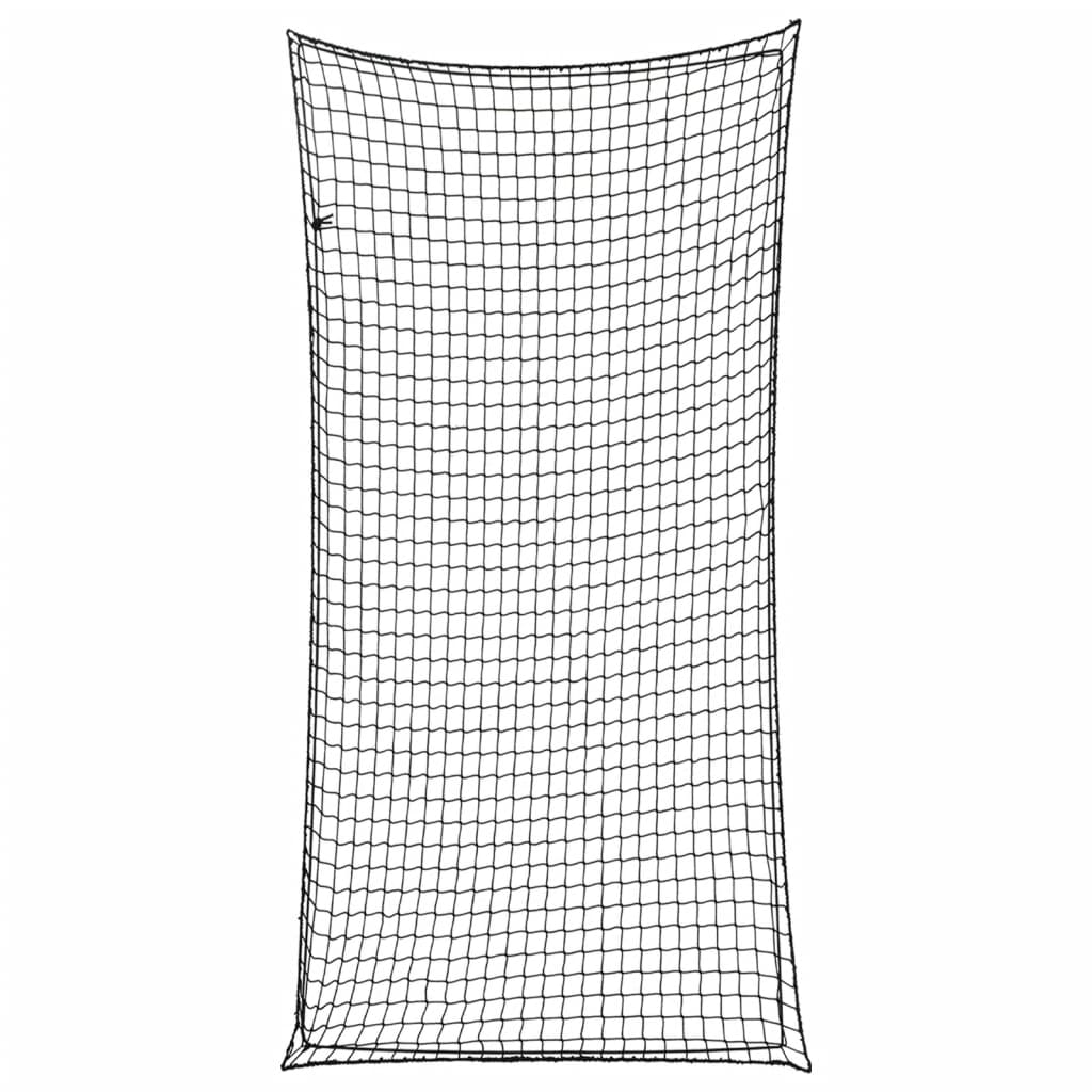 vidaXL Red de remolque con cuerda elástica PP 6x3 m red de carga Color Blanco,  Negro,  Verde y mas