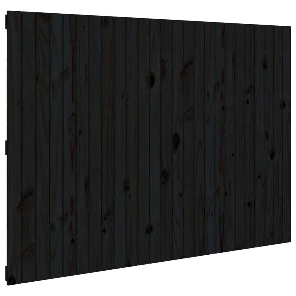 vidaXL Cabecero de cama de pared madera maciza de pino 159,5x3x110 cm