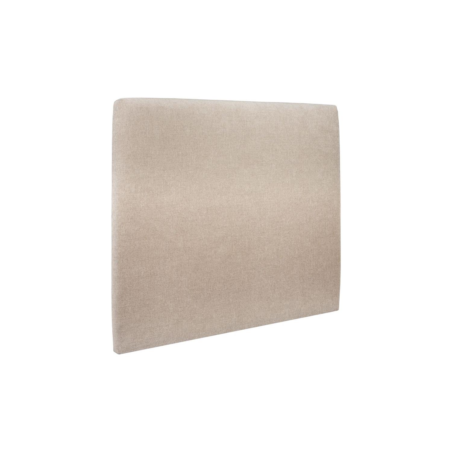 Cabecero tapizado 180 cm - Tela Natté Marrón Beige