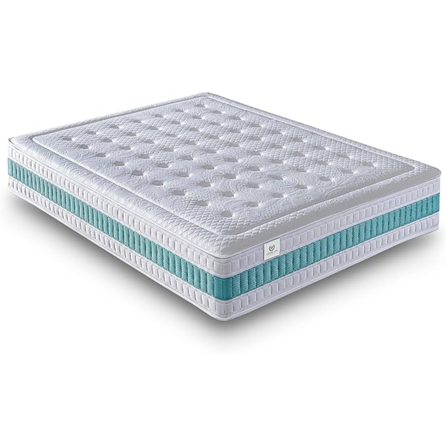 Naturelits Colchón Serene Altura 30 cm – Núcleo Viscoelástico de Alto Rendimiento con Espuma Compacta o Muelles Ensacados – Sensación Envolvente y Soporte Estable – Tejido Transpirable y Antihigiénico – Descanso Natural y Duradero