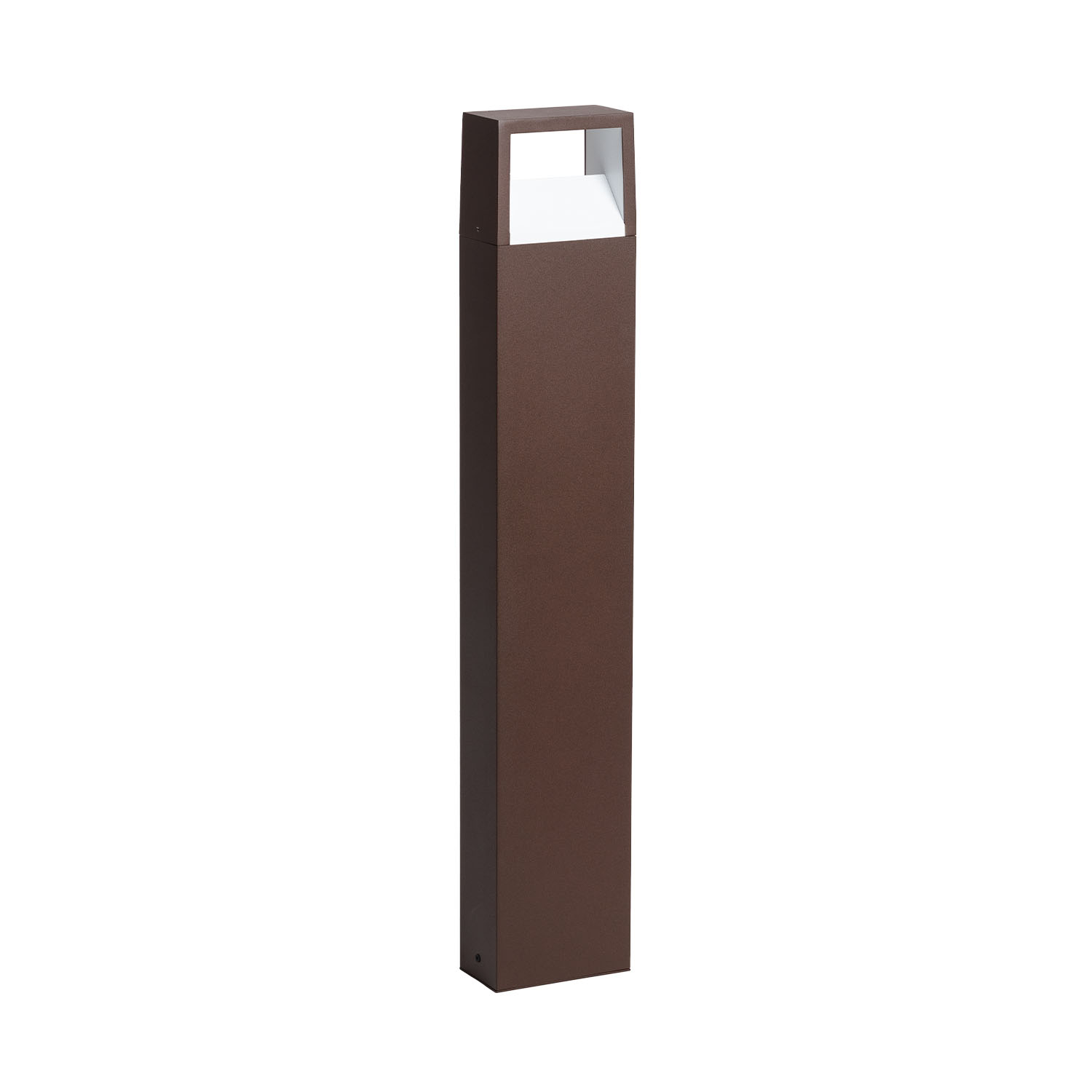 Ledkia Baliza Exterior LED 9W Superficie Pie 80cm Aluminio Sheffield Antracita