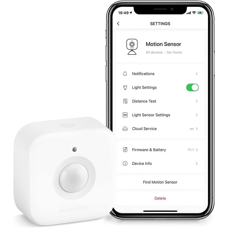 Sensor de Movimiento SwitchBot Motion Sensor