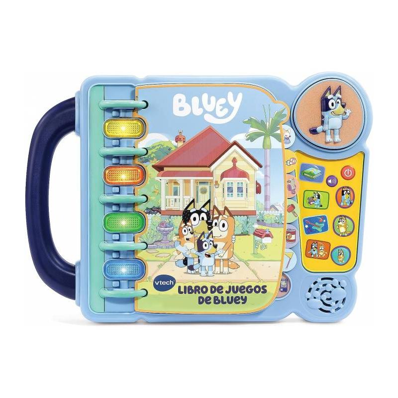 LIBRO EDUCATIVO DE BLUEY 4 MODOS DE JUEGO DE VTECH