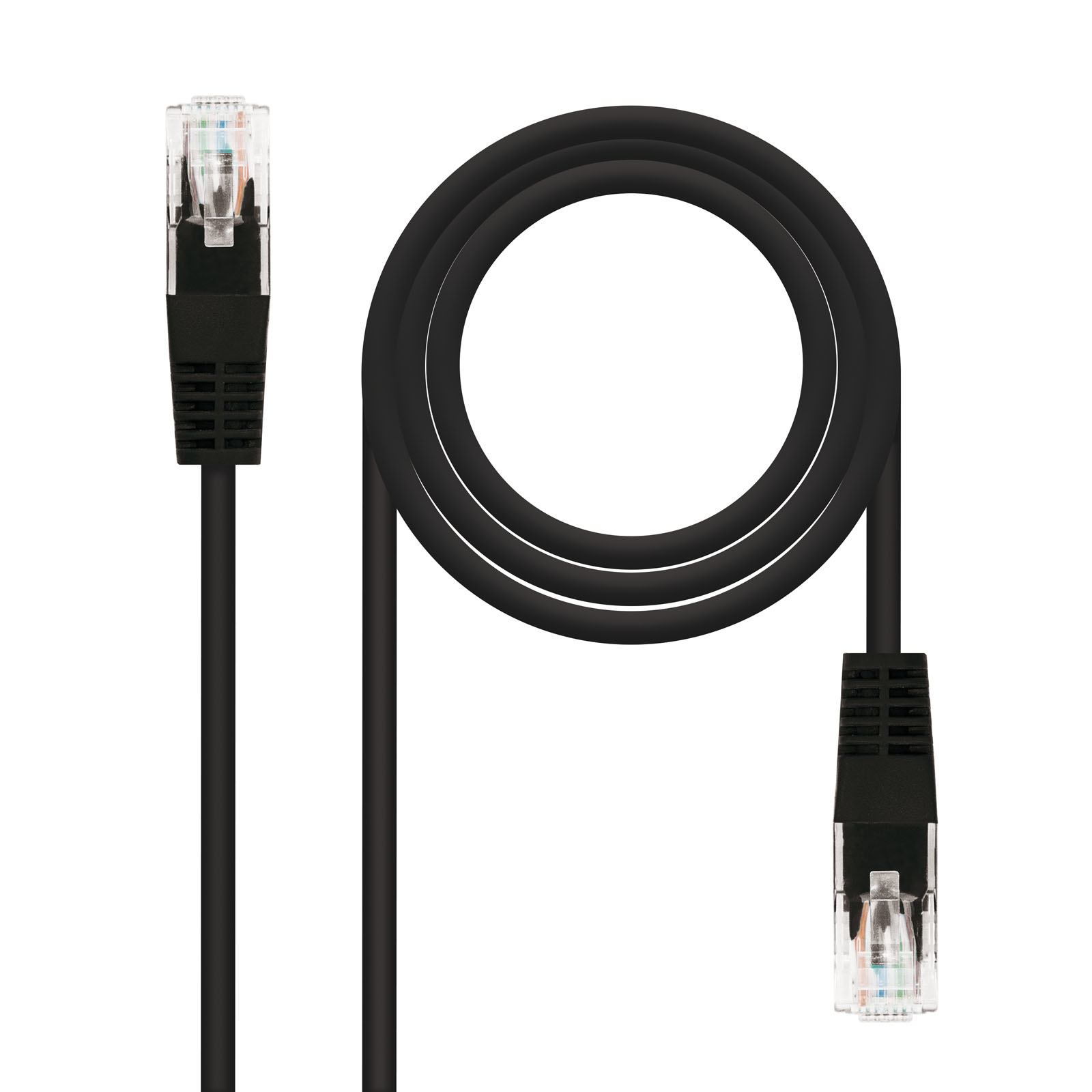 Nanocable 10.20.0403-BK cable de red 3 m Cat6 U/UTP (UTP) Negro