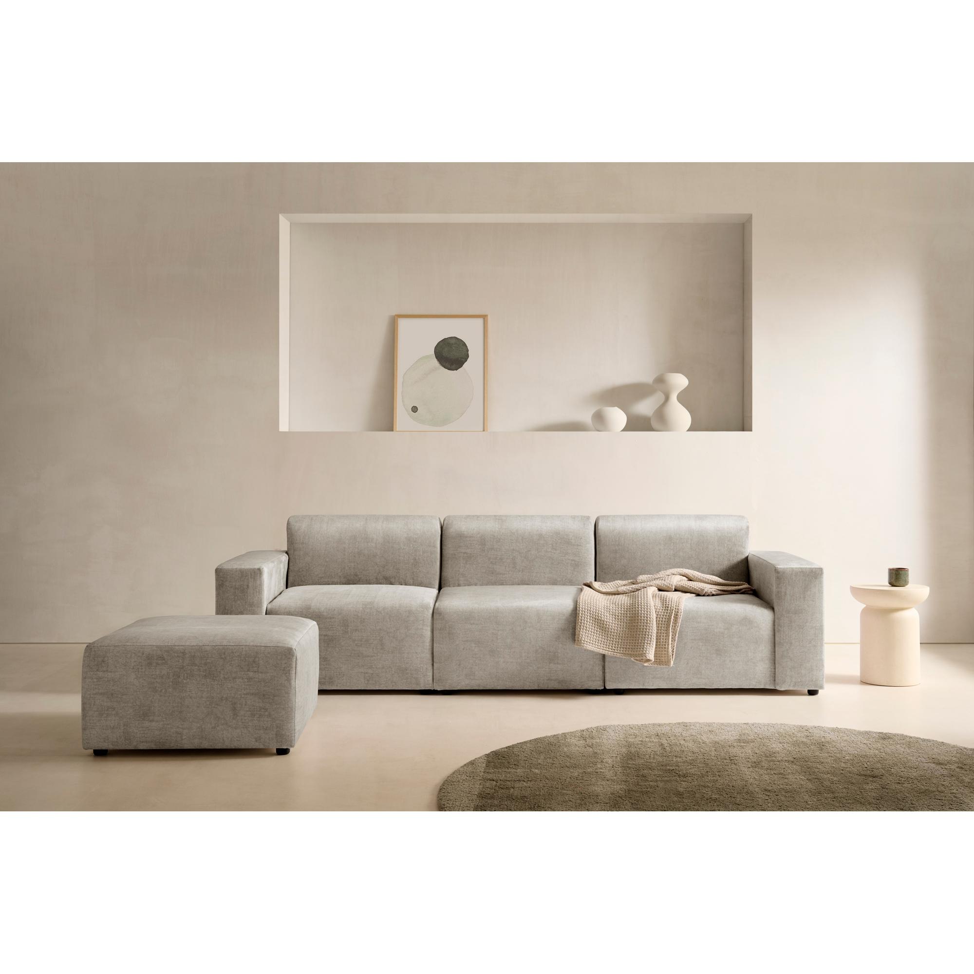 Sofá Modular Mónica de Velare Confort - Diseño Elegante y Artesanal Fabricado en España, Tapizado Anti Manchas