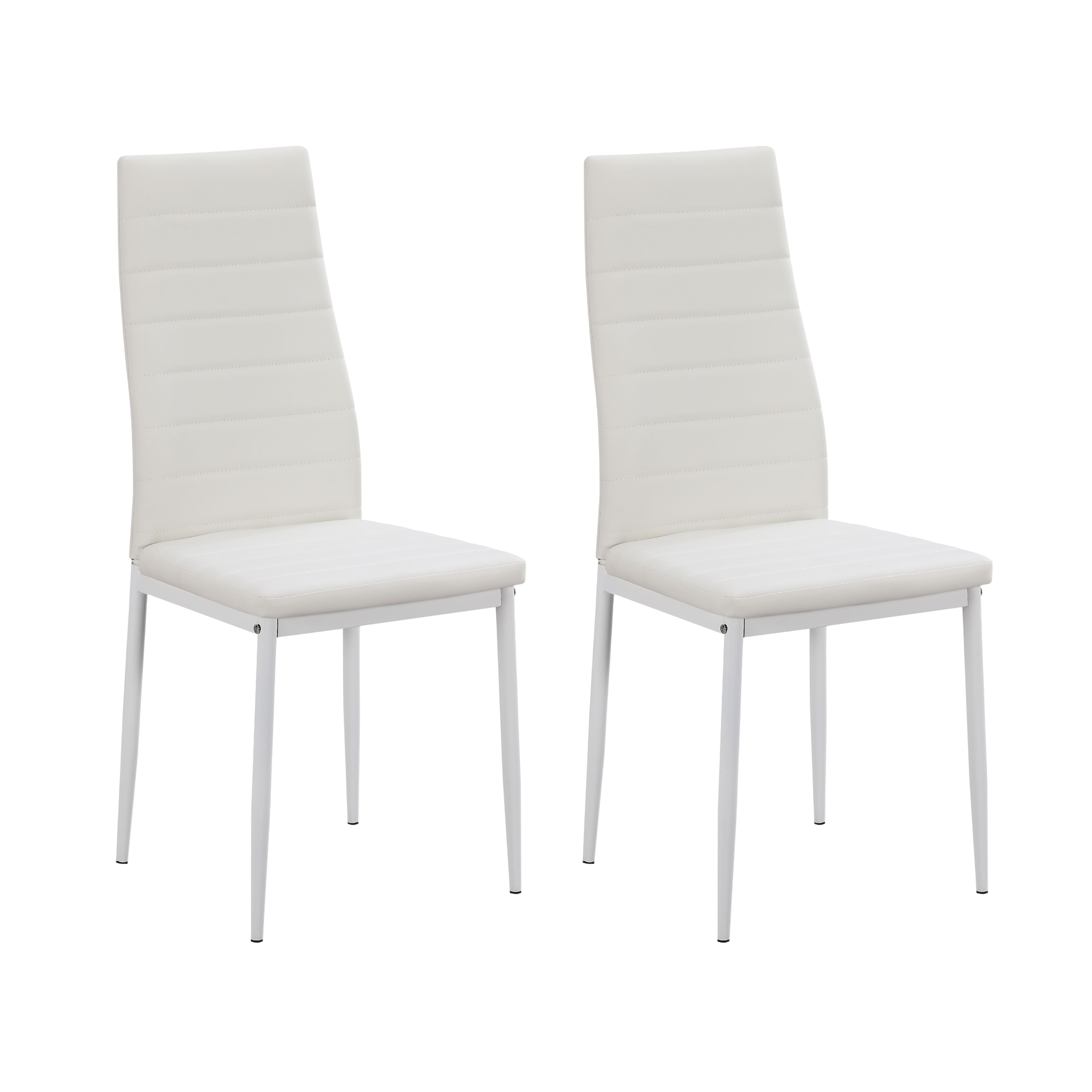 Miroytengo Pack de 2 o 4 Sillas Avat para Salón Comedor en Varios Colores 43x93x43 cm