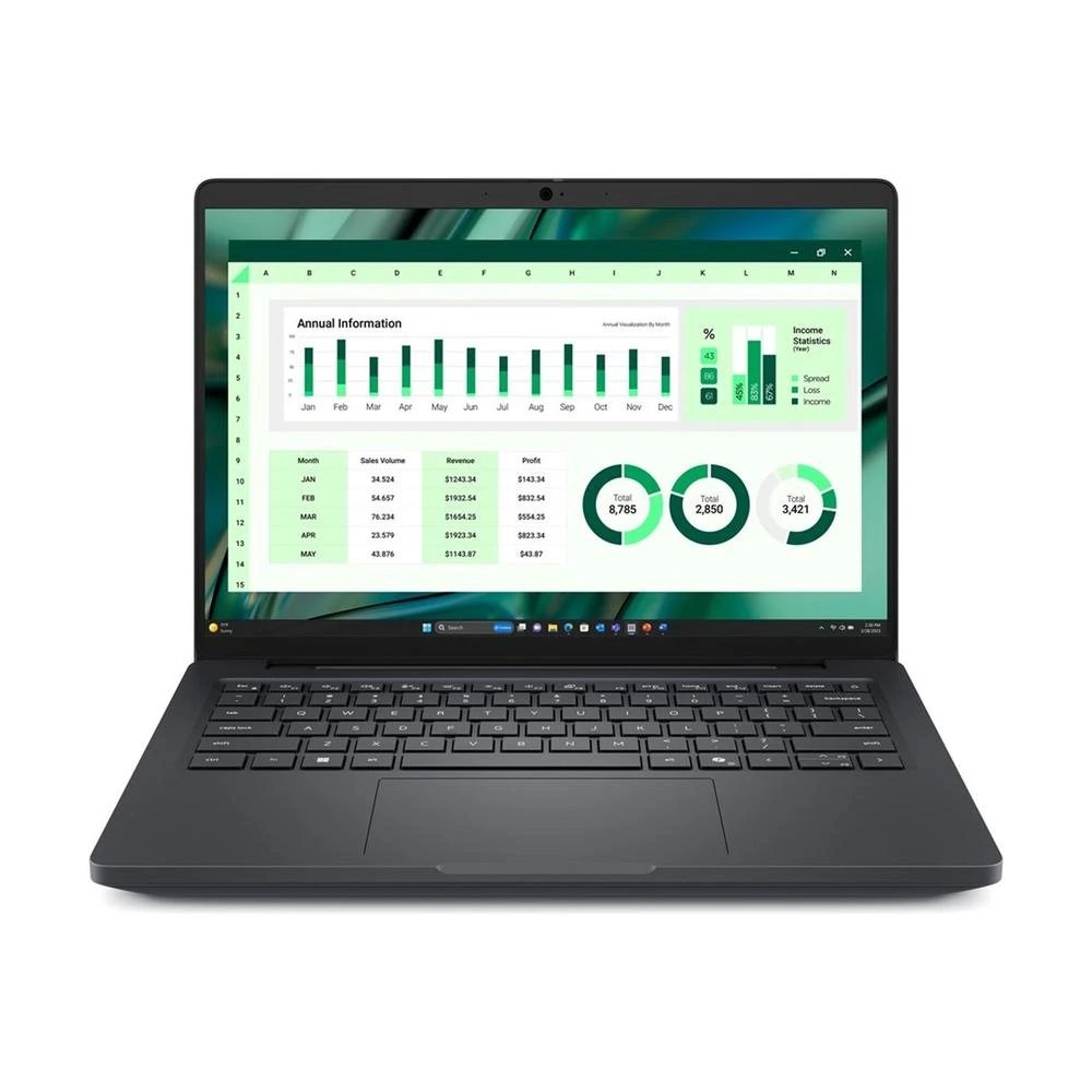 Pc portátil Intel Core Ultra 7 265H 14" Windows 11 Pro Dell 998-HTLM Ram 16 GB Disco 512 GB  | SSD, Gris
