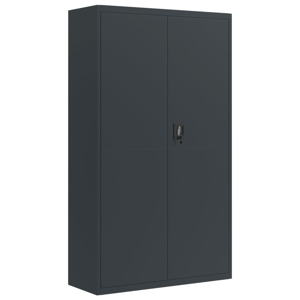 vidaXL Armario archivador de acero 105x40x180 cm Multicolor