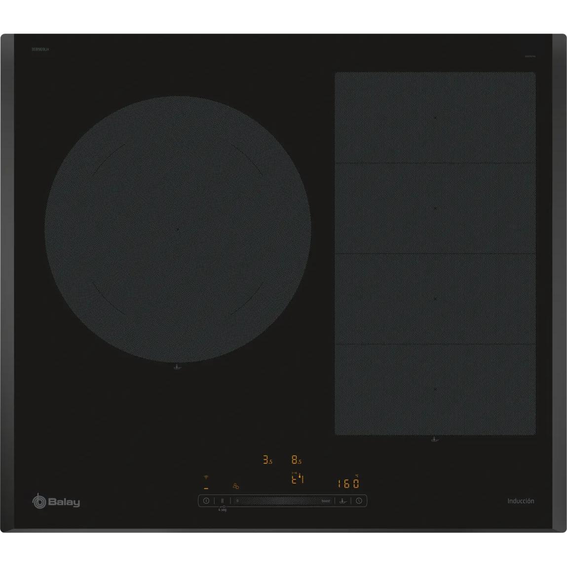 Balay 3EB969LH hobs Antracita Integrado 60 cm Con placa de inducción 2 zona(s)