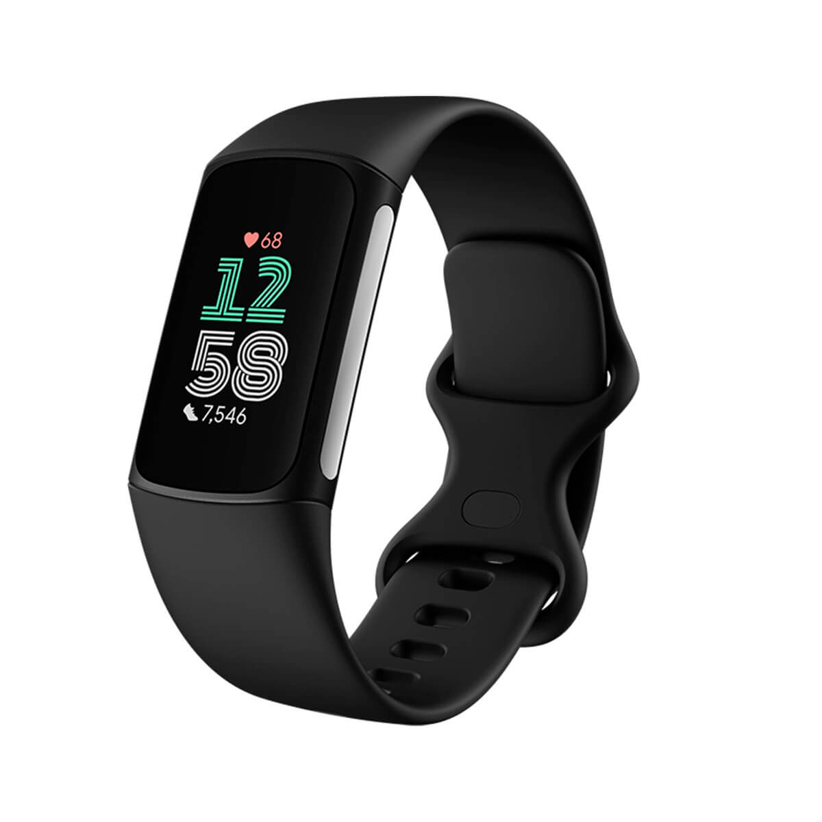 Fitbit Charge 6 Negro (Obsidian Black) y Cuerpo de Aluminio Negro