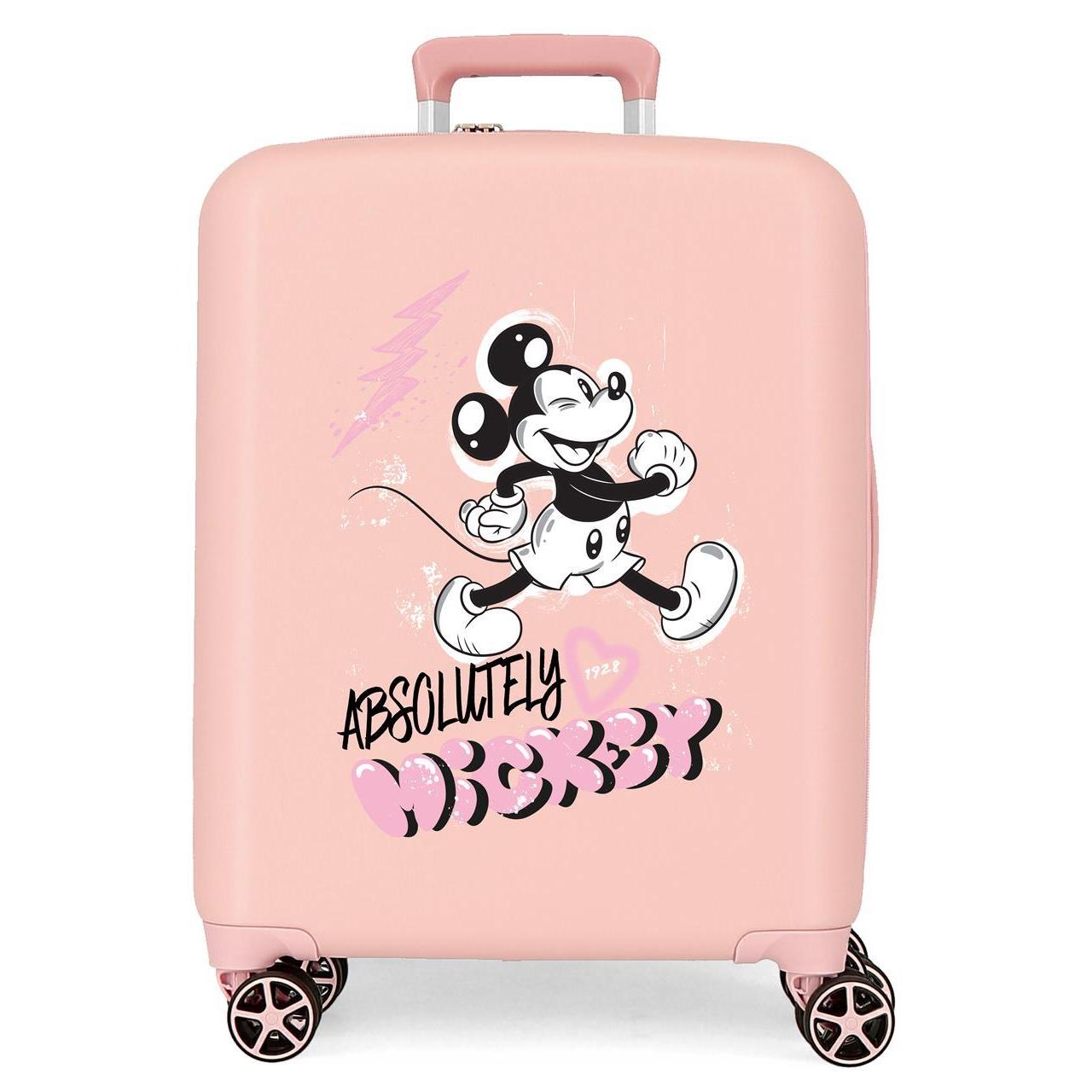 Disney  Mickey y Minnie Good Things Maleta De Cabina ABS Rígida Good 55cm