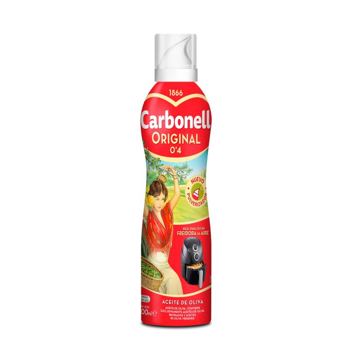 Carbonell - Aceite de Oliva Spray -200ml -Ideal para plancha y horno y freidora de aire.