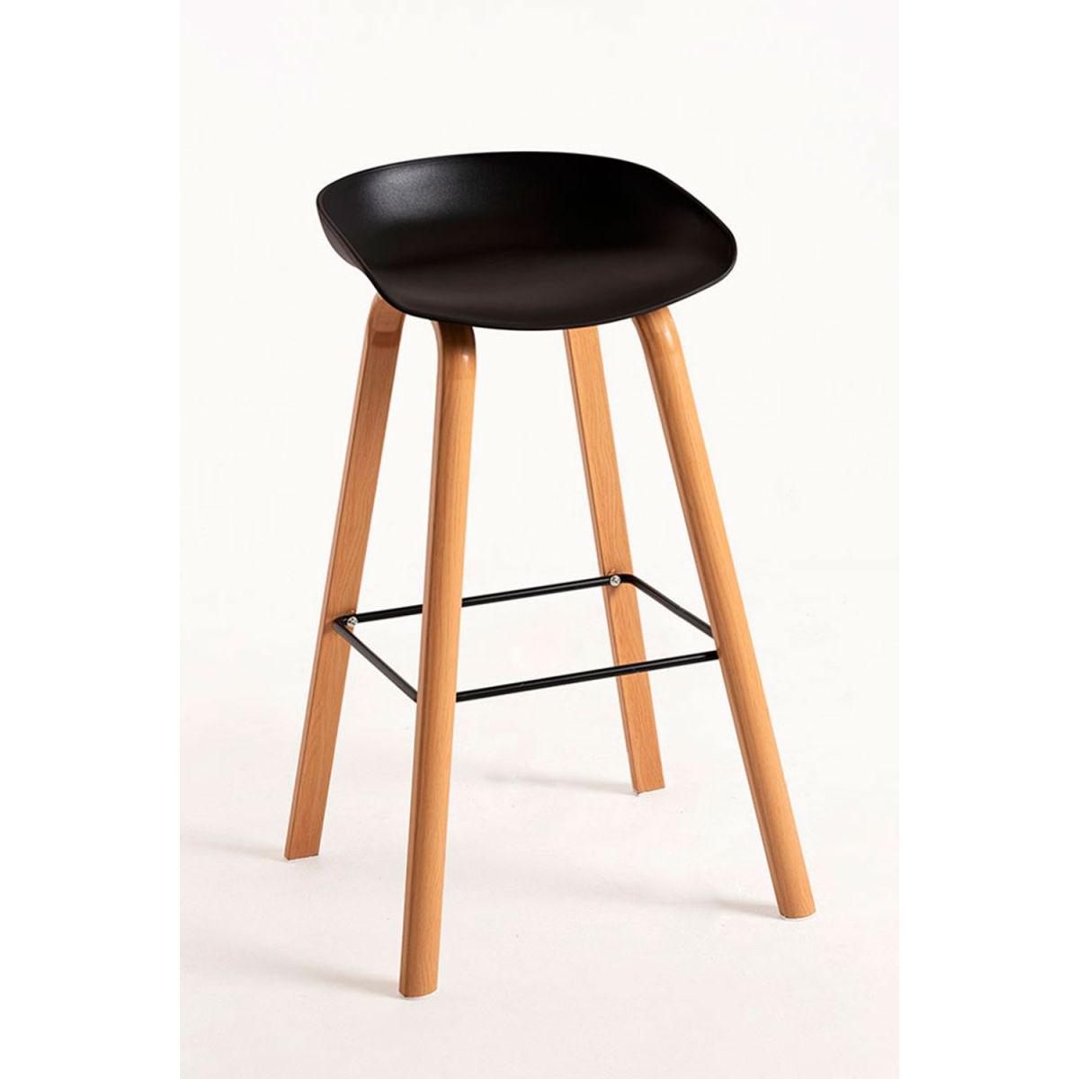 Regalos Miguel - Taburetes Cocina - Taburete Tolbi - Negro