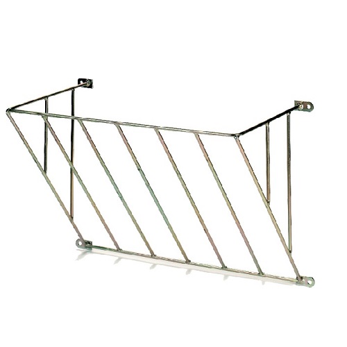 KERBL Comedero de Heno / Henera de Pared para Fibra Bruta en Pocilgas, 68 x 41 x 45,5 cm