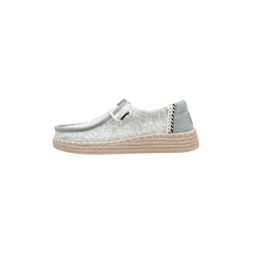 Hey Dude WENDY ESPADRILLE RETRO PALM  Zapatos Planos Mujer Verde
