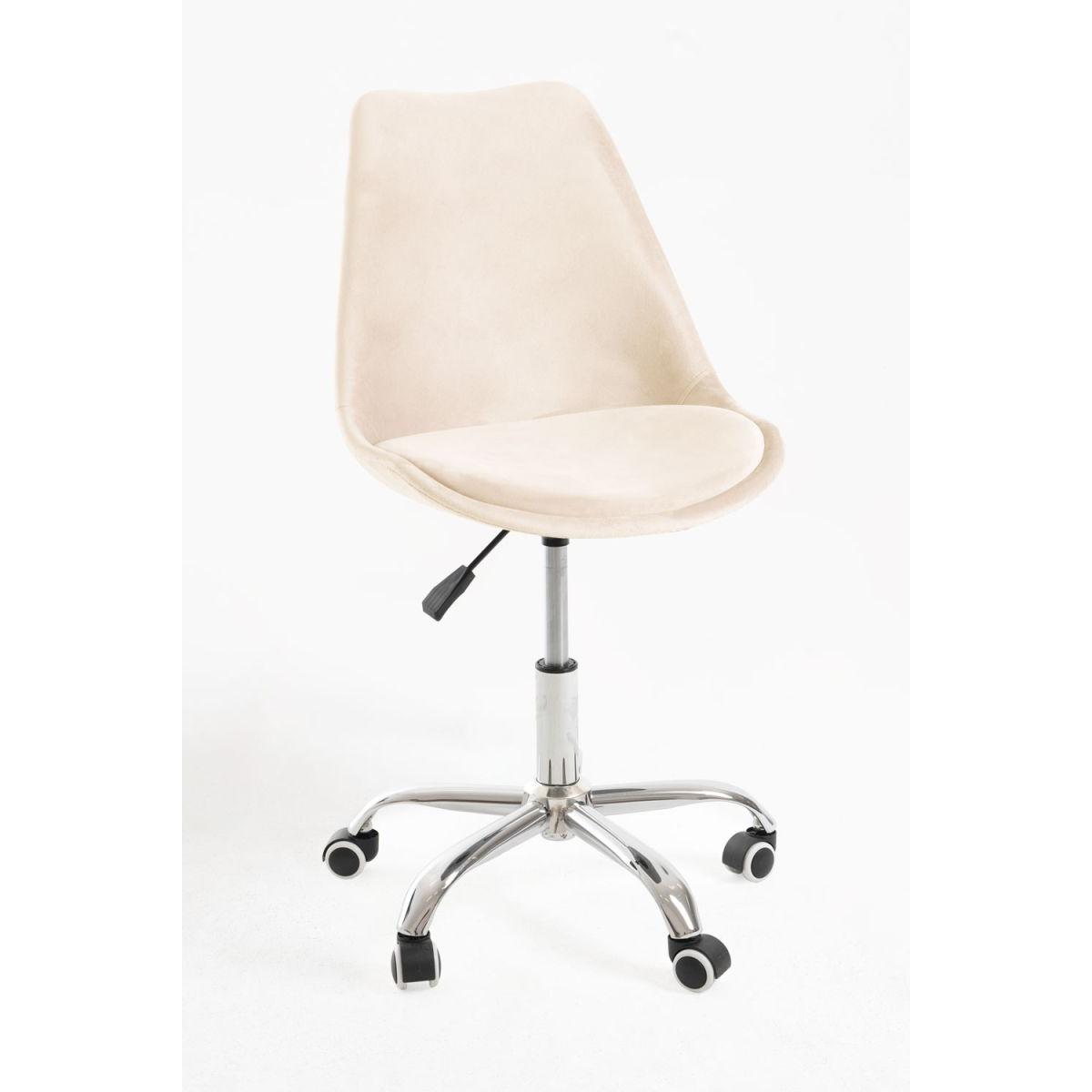 Regalos Miguel - Silla de Escritorio sin brazos Neo Terciopelo - Diseño innovador - Ideal para Estudio y Oficinas