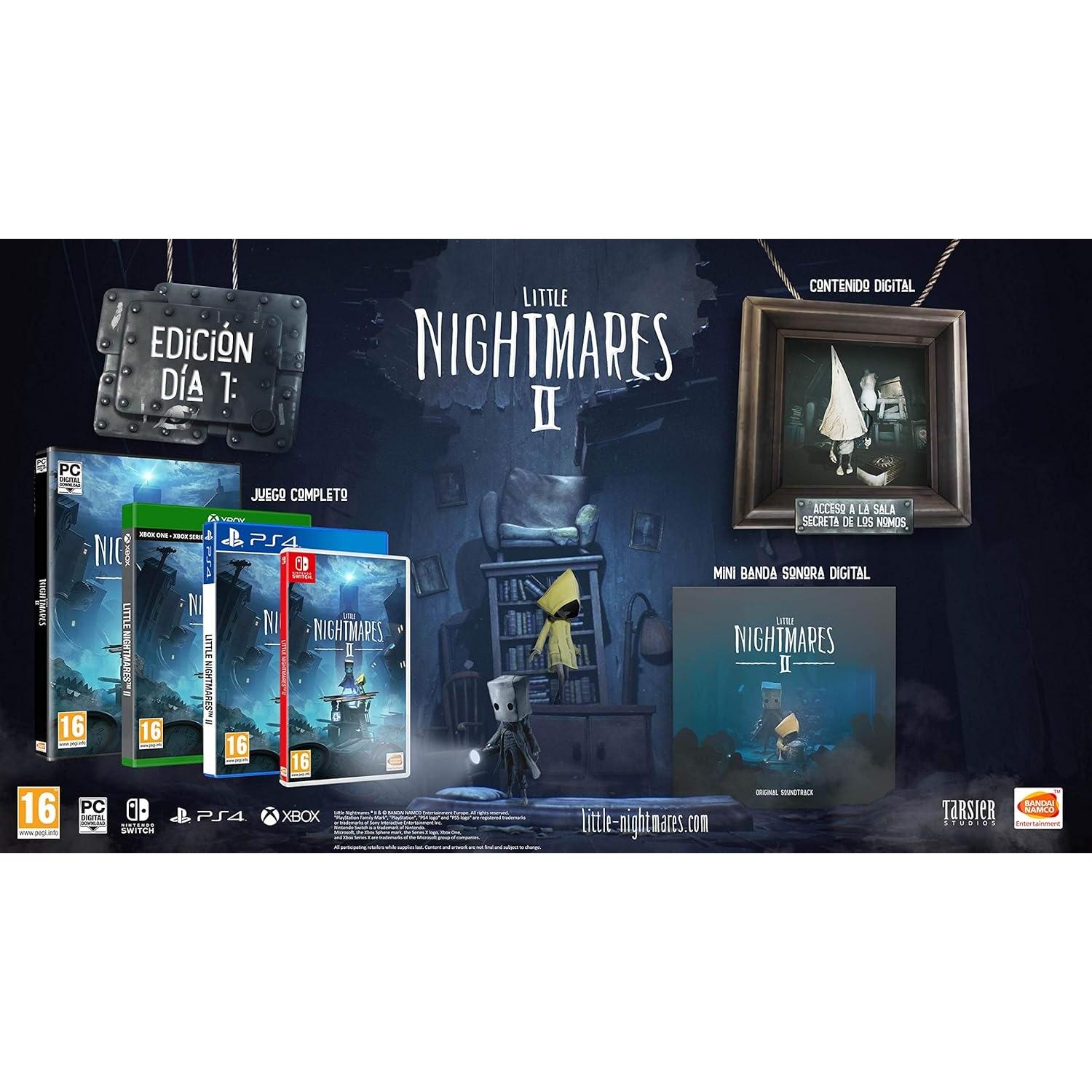 Little Nightmares Ii Day One Edition (Dlc Y Banda Sonora Incluida) Juego para Consola Sony PlayStation 4, PS4 [PAL ESPAÑA]