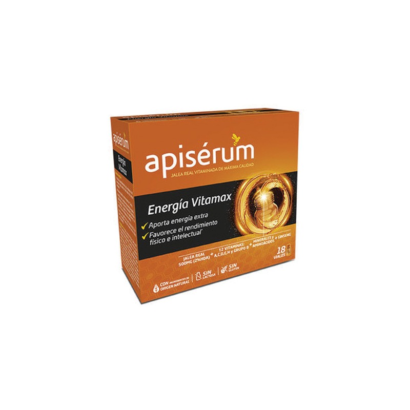 APISERUM ENERGIA VITAMAX 18 VIALES
