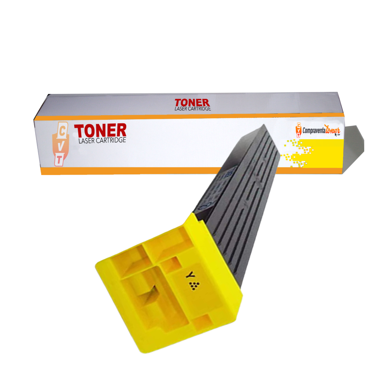 Compatible Konica Minolta Bizhub C451 / C550 / C650 / TN-611Y Amarillo A070250 TN611 Toner