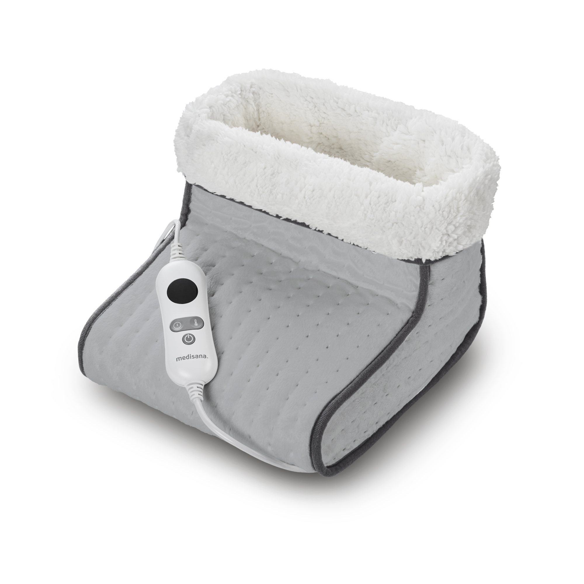 medisana FW 150 | calientapiés de punto con 3 niveles de temperatura y apagado automático