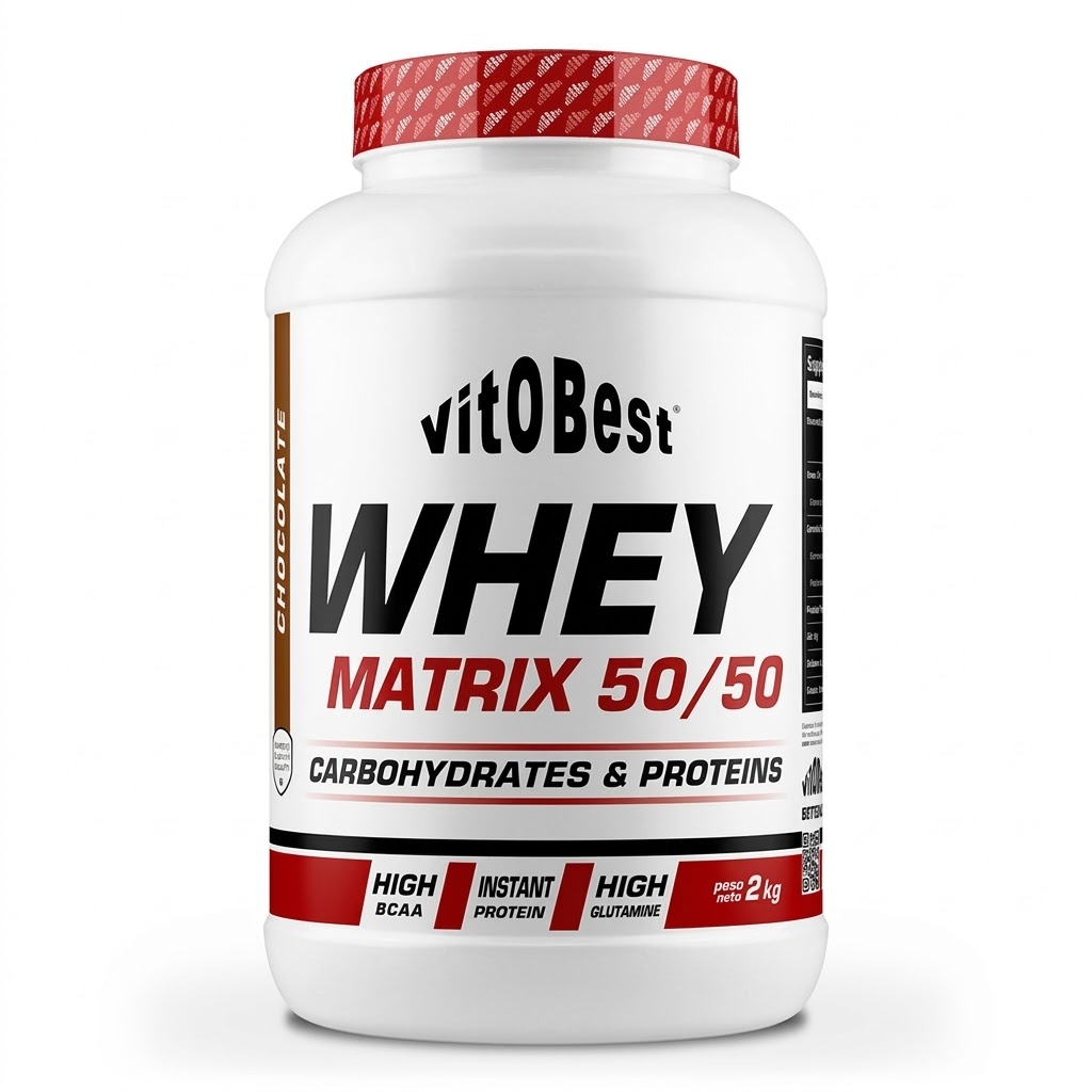 Vitobest Whey Protein 2 kg - Concentrado de Proteína de Suero de Alta Calidad (WPC) - Rica en Fracciones Bioactivas y BCAAs - Soporte para la Síntesis Proteica y Recuperación Tisular
