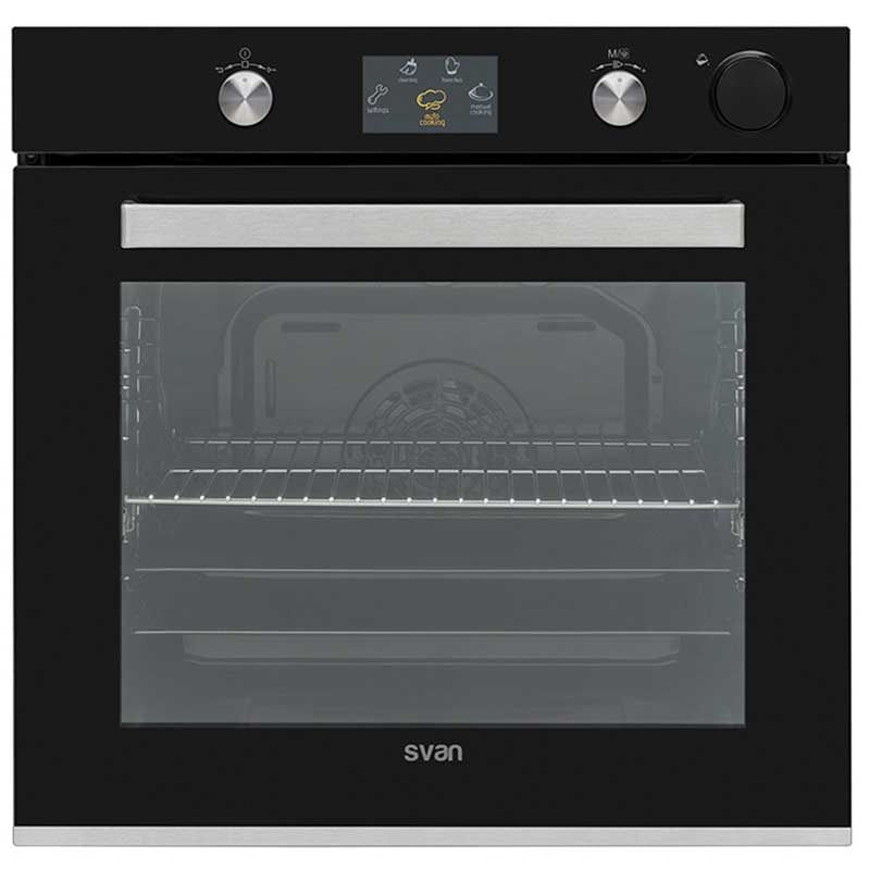 Horno de vapor Svan SVH850VAP1 78L 12 programas digital negro 59,5 cm