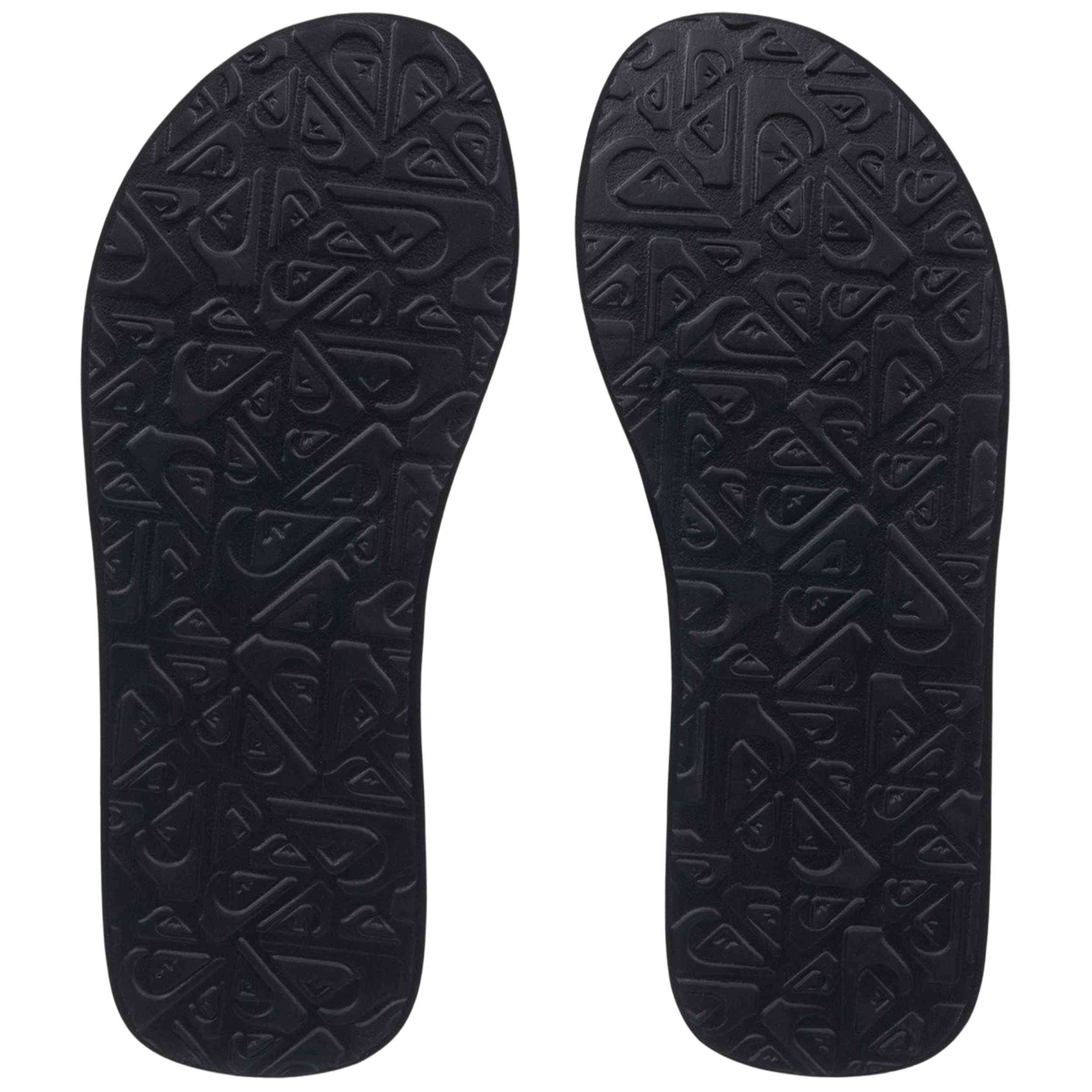 Chancletas Quiksilver modelo Molokai Layback(Ktp6) en color Negro
