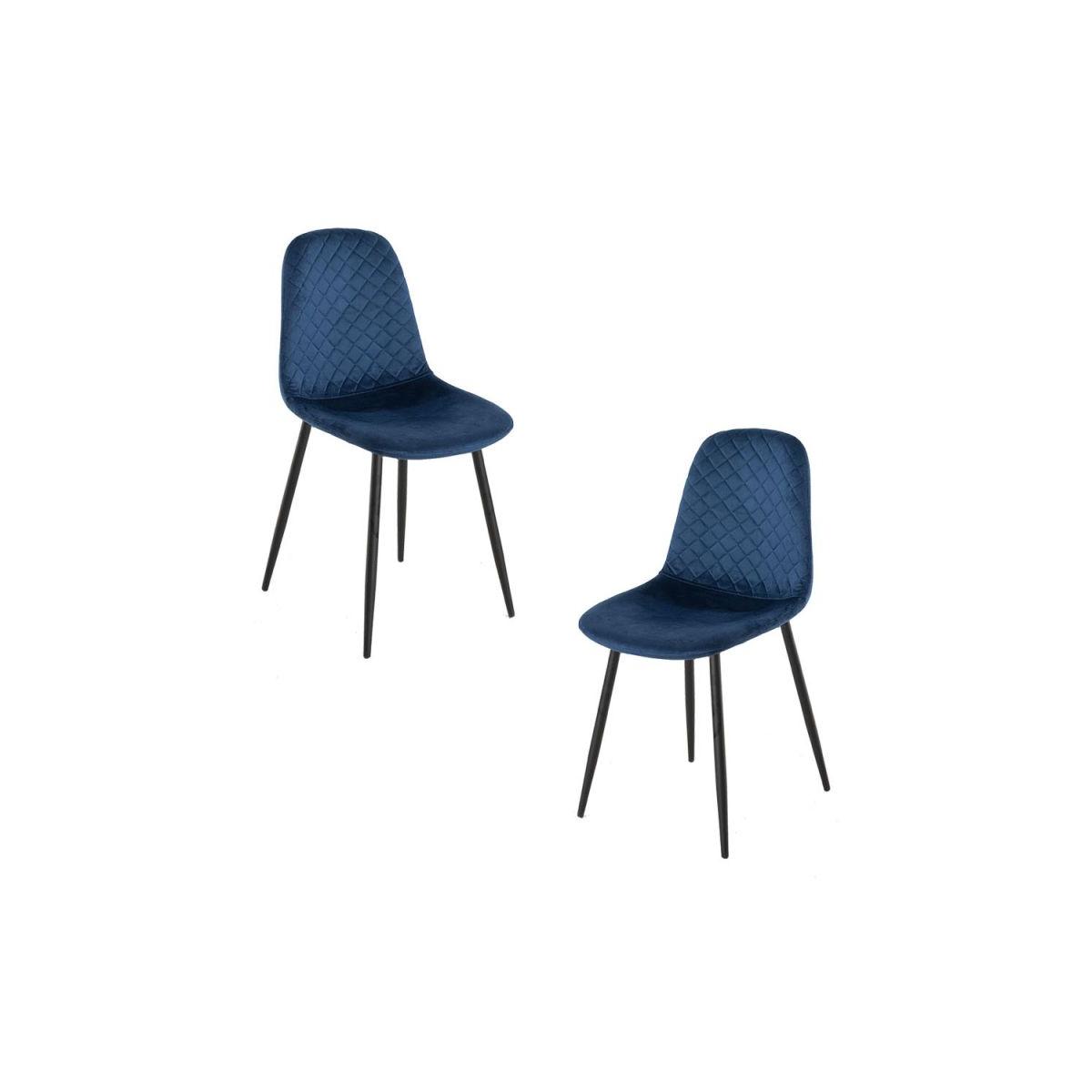 Regalos Miguel - Packs Sillas Comedor - Pack 2 Sillas Boide - Azul