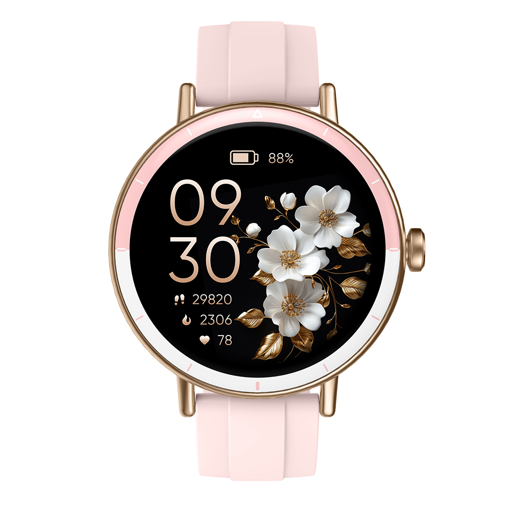 Reloj Inteligente 1.83" TFT-LCD IP68 | Llamadas Bluetooth, Asistente de Voz Alexa, 100 Modos Deportivos, Monitoreo de Ritmo Cardíaco, Presión, SpO₂, Sueño y Ciclo Femenino, Diales Personalizables, Recordatorios Inteligentes y Batería 300 mAh