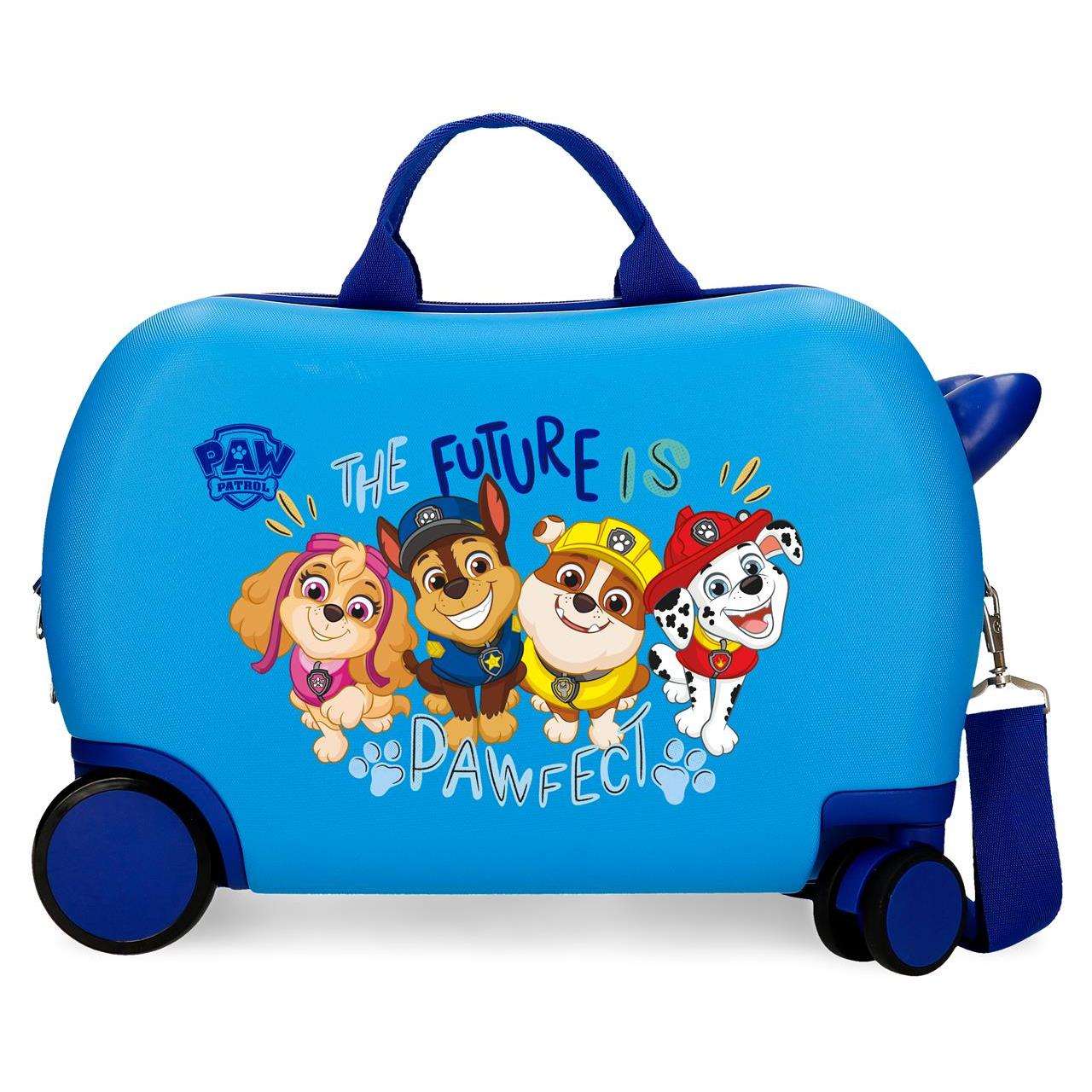 Patrulla Canina Maleta Correpasillos ABS Rígida Playful Outdoors Azul