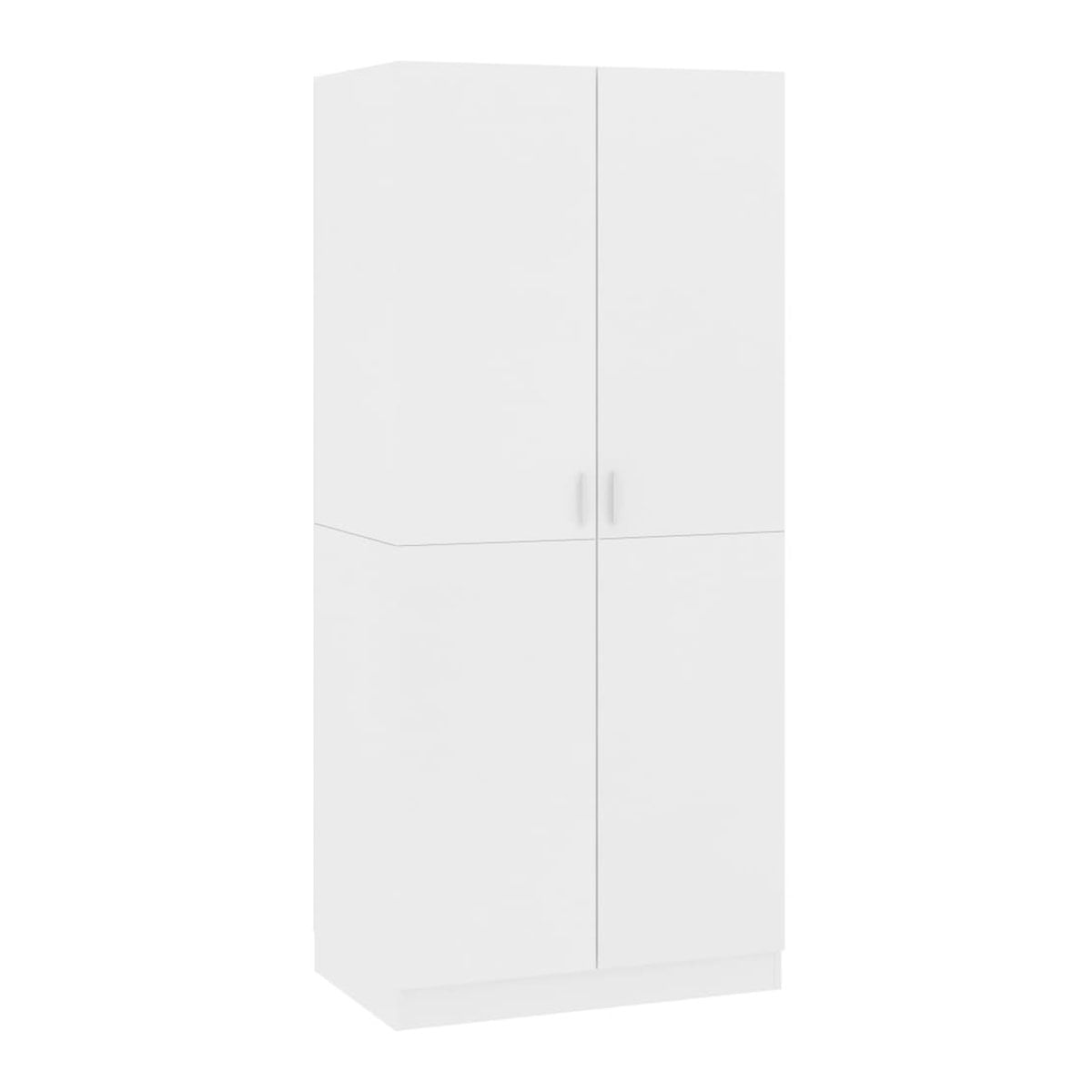 Armario Enara 2 puertas diseño minimalista 180x80x52 cm