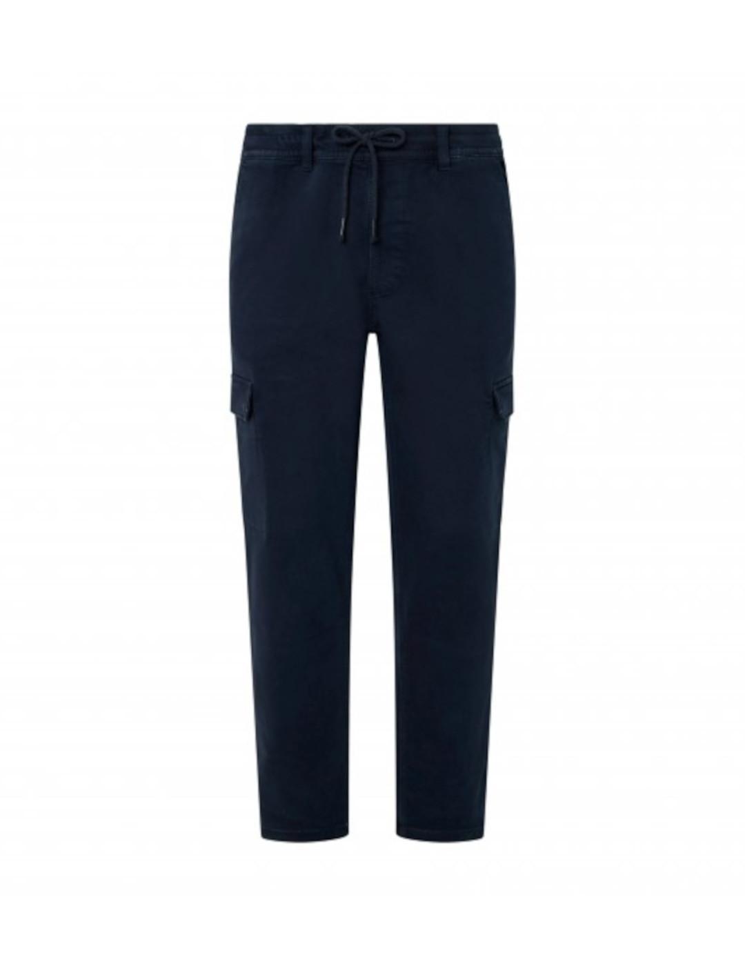 Pantalón Cargo Pepe Jeans Gymdigo Hombre Azul