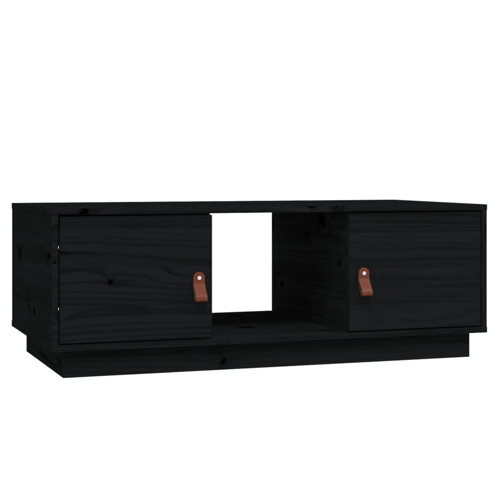 Vidaxl Mesa de Centro de Madera Maciza de Pino 100x50x35 Cm Natural