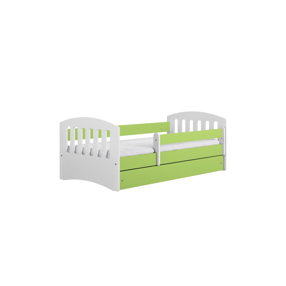 Cama 180 x 80 cm Kocot Kids com gaveta Classic 1 Green