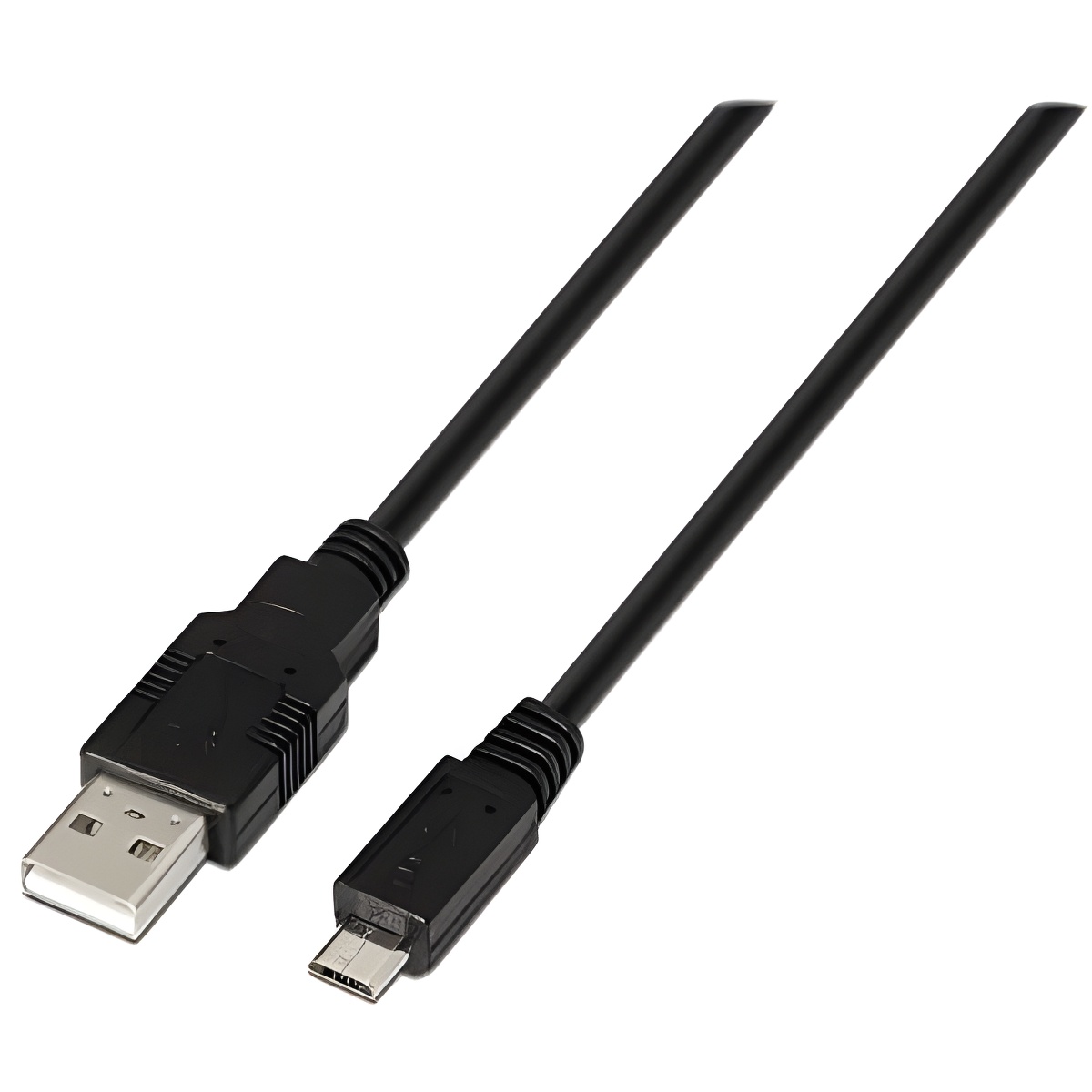 AISENS A101-0029 - Cable USB 2.0 DE 3 m para Móviles, Color Negro