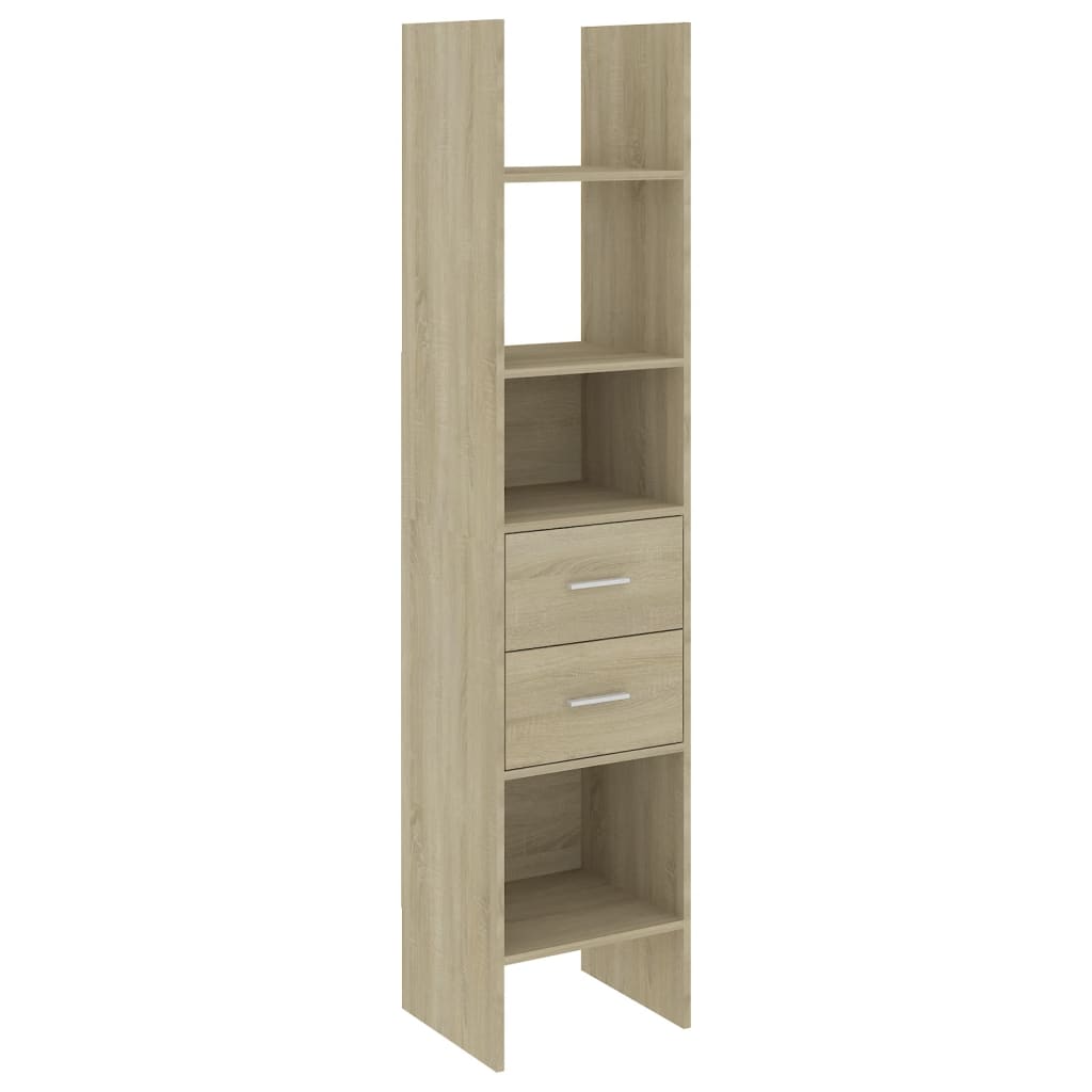 Vidaxl Estantería Librería Madera Contrachapada 40x35x180 Cm Blanco