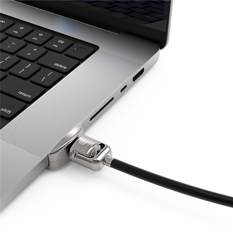 Adaptador Ledge para 2021 M1 MacBook Pro 14" + candado con cable con llave (ETA 1 de abril)