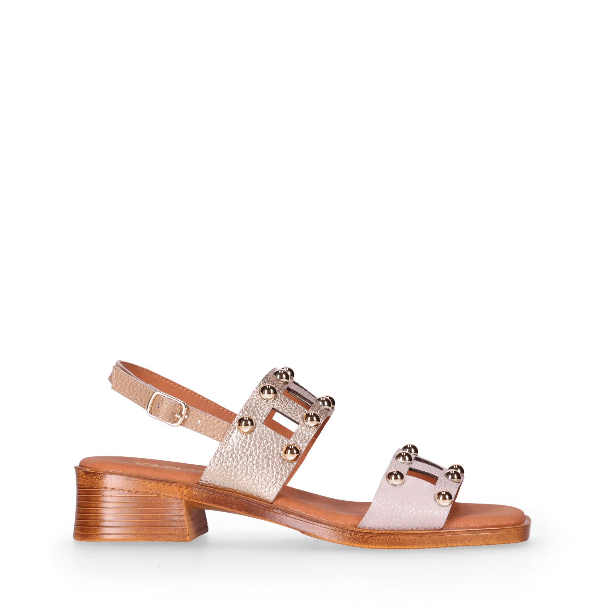Chika10 Leather BINKA 13 Sandalia de TacÃ³n Multicolor