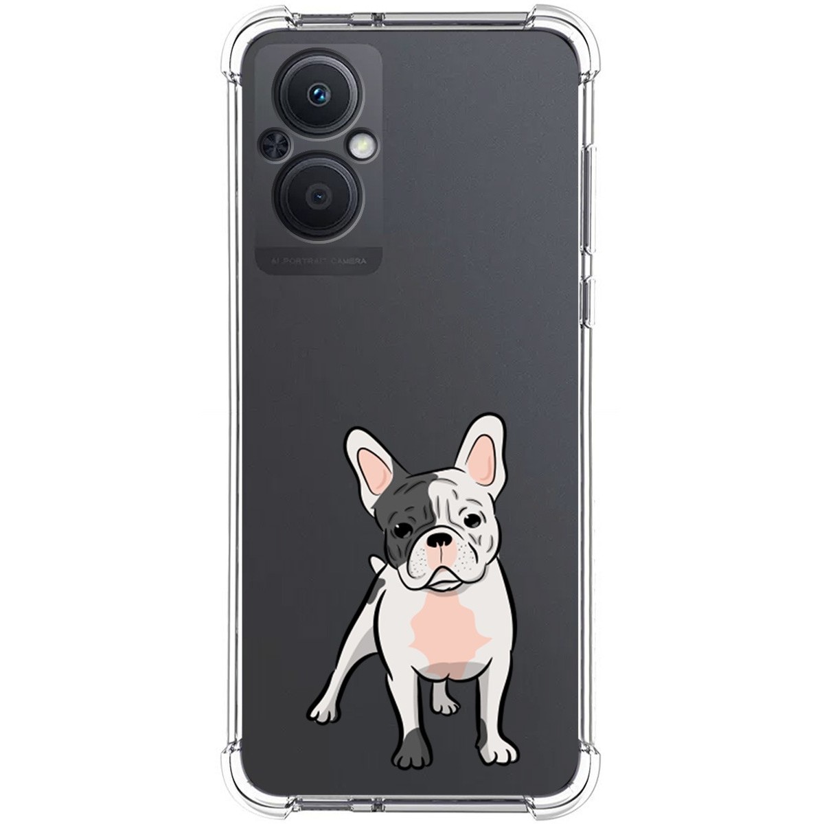 Funda Silicona Antigolpes para Oppo A96 5G diseño Perros 06 Dibujos