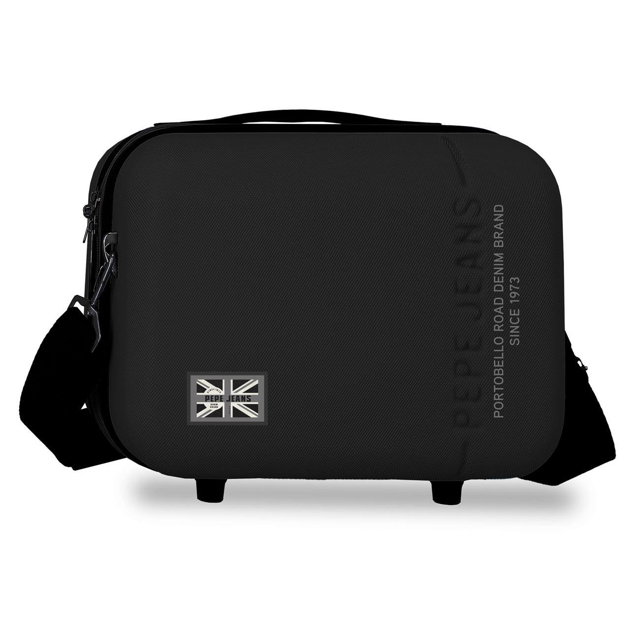 Neceser ABS Pepe Jeans Edward Negro 25x21x15cm