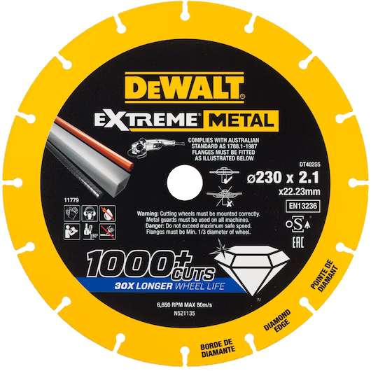 DeWALT DT40255-QZ accesorio para amoladora angular Corte del disco