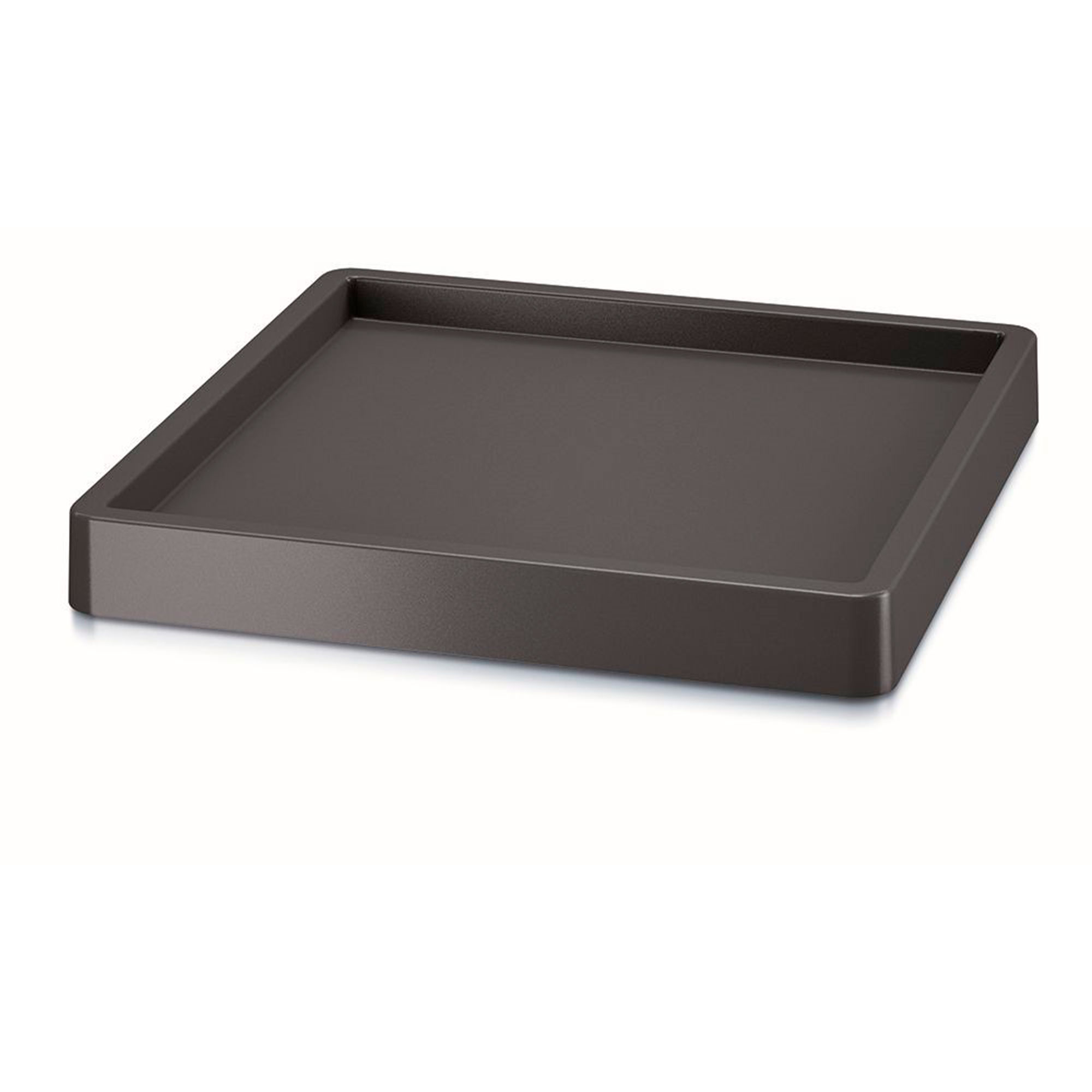 Plataforma móvil para macetas - con ruedas MOBILE SAUCER SQUARE , dimensiones (mm) 446x446x63, color Antracita